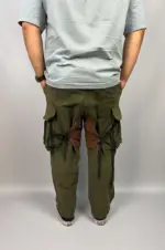 KAPITAL WALLABY Cargo Corduroy Pants Size 3 / W32 RARE - Image 3