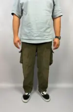 KAPITAL WALLABY Cargo Corduroy Pants Size 3 / W32 RARE - Image 2