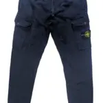 Stone Island Black Cargo Sweatpants